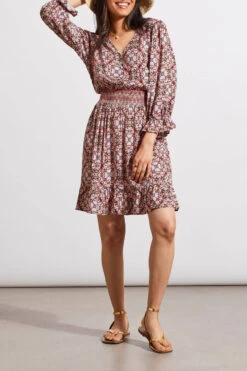 Tribal Embroidered Smocked Dress -Fashion Clothing Tribal Embroidered Smocked Dress PINKDUST 2 09073.1712762103