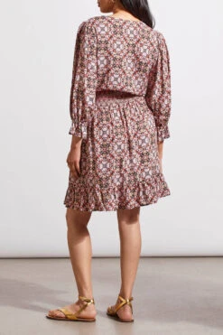 Tribal Embroidered Smocked Dress -Fashion Clothing Tribal Embroidered Smocked Dress PINKDUST 3 95240.1712762104