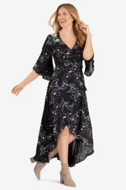 Tribal Hi/Lo Dress -Fashion Clothing Tribal Hi Lo Dress S 3 42320.1710449427