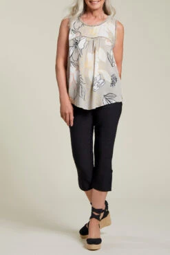 Tribal Ladder Tape Detail Blouse -Fashion Clothing Tribal Ladder Tape Detail Blouse MINK 3 57656.1710522823