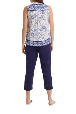 Tribal Sleeveless Blouse -Fashion Clothing Tribal Sleeveless Blouse FLAMINGO 2 16211.1711659169