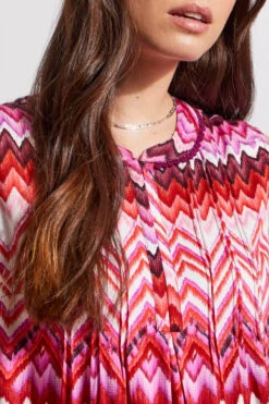 Tribal Sleeveless Blouse -Fashion Clothing Tribal Sleeveless Blouse PLUM 3 83231.1711659166