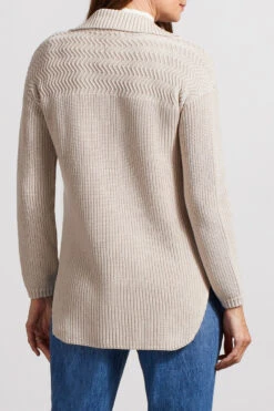 Tribal Sweater Shacket -Fashion Clothing Tribal Sweater Shacket BONE 2 21091.1710522009