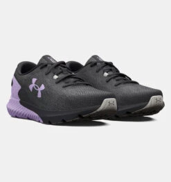 Under Armour UA® Charged Rogue 3 Knit Shoes -Fashion Clothing UA Charged Rogue 3 Knit Shoes GREYPURP 2 52766.1710521430