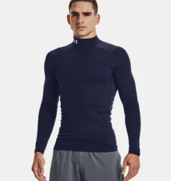 Under Armour UA® ColdGear® Compression Mock -Fashion Clothing UA ColdGear Compression Mock MIDNIGHT 2 86371.1710856424