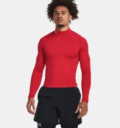 Under Armour UA® ColdGear® Compression Mock -Fashion Clothing UA ColdGear Compression Mock RED 2 71548.1710856418