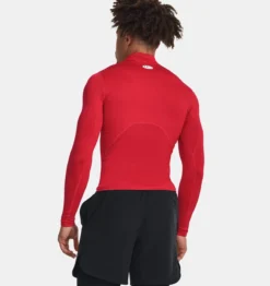 Under Armour UA® ColdGear® Compression Mock -Fashion Clothing UA ColdGear Compression Mock RED 3 67885.1710856418