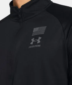 Under Armour UA® Freedom Tech™ ½ Zip 17 Under Armour UA® Freedom Tech™ ½ Zip -Fashion Clothing UA Freedom Tech Zip BLACK 4 59152.1712845402