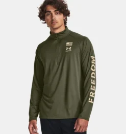 Under Armour UA® Freedom Tech™ ½ Zip 11 Under Armour UA® Freedom Tech™ ½ Zip -Fashion Clothing UA Freedom Tech Zip MARINEOD 2 73262.1712845396