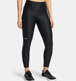 Under Armour UA® HeatGear® No-Slip Waistband Printed Ankle Leggings -Fashion Clothing UA HeatGear No Slip Waistband Printed Ankle Leggings BLACK 2 41442.1710519433