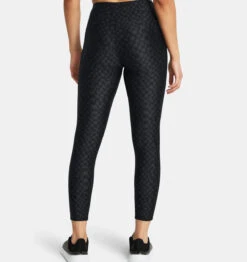 Under Armour UA® HeatGear® No-Slip Waistband Printed Ankle Leggings -Fashion Clothing UA HeatGear No Slip Waistband Printed Ankle Leggings BLACK 3 00420.1710519434