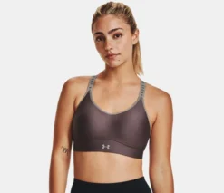 Under Armour UA® Infinity Mid Covered Sports Bra -Fashion Clothing UA Infinity Mid Covered Sports Bra ASHTAUPE 2 25122.1710524111