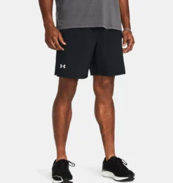 Under Armour UA® Launch 7'' Short 23 Under Armour UA® Launch 7'' Short -Fashion Clothing UA Launch 7 Short BLACK 2 23984.1714142816