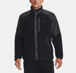 Under Armour UA® Legacy Sherpa Full-Zip 14 Under Armour UA® Legacy Sherpa Full-Zip -Fashion Clothing UA Legacy Sherpa Full Zip BLACK 2 30257.1710856964