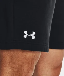 Under Armour UA® Men's Rival Fleece Shorts -Fashion Clothing UA Men s Rival Fleece Shorts BLACK 4 04944.1711490346