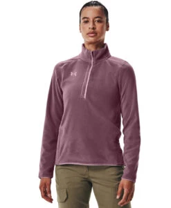 Under Armour UA® Polartec Forge ¼ Zip -Fashion Clothing UA Polartec Forge Zip ASHPLUM 2 88815.1710450954