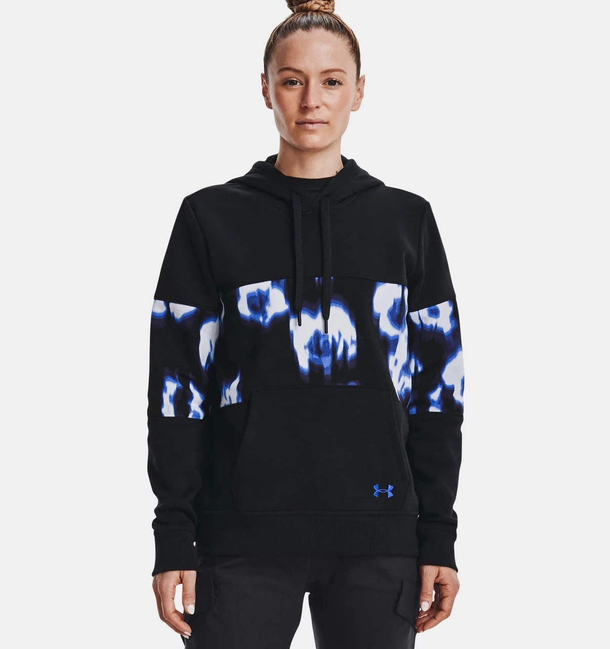 Under Armour UA® Rival Fleece Blocked Hoodie - 1365693 7 Under Armour UA® Rival Fleece Blocked Hoodie - 1365693 - Image 7