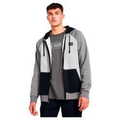 Under Armour UA® Rival Terry Colorblock Hoodie - 1383096 -Fashion Clothing UA Rival Terry Colorblock Hoodie 1383096 MODGRAY 2 55604.1711562164