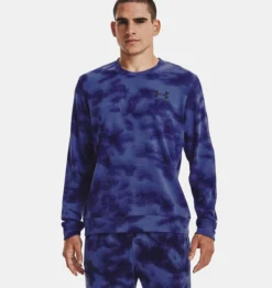 Under Armour UA® Rival Terry Crew -Fashion Clothing UA Rival Terry Crew SONARBLU 2 93552.1710856650