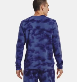 Under Armour UA® Rival Terry Crew -Fashion Clothing UA Rival Terry Crew SONARBLU 3 33171.1710856651