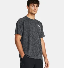Under Armour UA® Tech™ Textured Short Sleeve -Fashion Clothing UA Tech Textured Short Sleeve BLACK 2 38181.1711562216