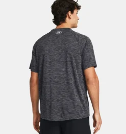 Under Armour UA® Tech™ Textured Short Sleeve -Fashion Clothing UA Tech Textured Short Sleeve BLACK 3 36964.1711562217