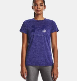 Under Armour UA® Tech™ Twist Big Gel Logo Tee -Fashion Clothing UA Tech Twist Big Gel Logo Tee SONARBLU 2 49157.1710524022