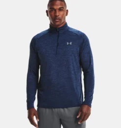 Under Armour UA® Tech™ ½ Zip Long Sleeve -Fashion Clothing UA Tech Zip Long Sleeve ACADEMY 2 26169.1712846948