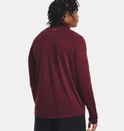Under Armour UA® Tech™ ½ Zip Long Sleeve -Fashion Clothing UA Tech Zip Long Sleeve MAROON 3 95244.1712846922