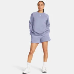 Under Armour UA® Women's Rival Fleece Short -Fashion Clothing UA Women s Rival Fleece Short CELESTE 4 31207.1716915058