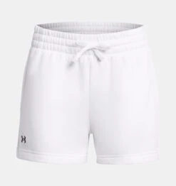 Under Armour UA® Women's Rival Fleece Short -Fashion Clothing UA Women s Rival Fleece Short WHITE 1 06329.1716915051