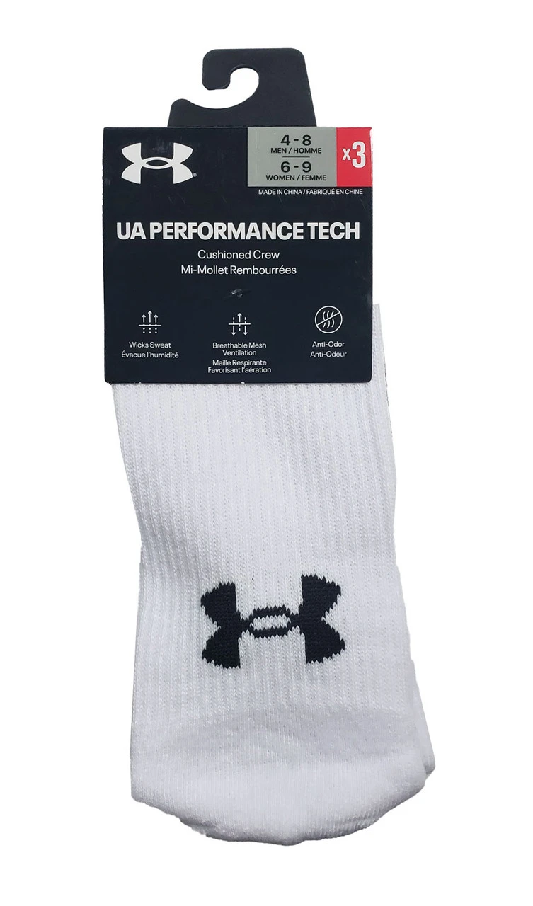 Under Armour Unisex Crew Sock 3-Pack 1 Under Armour Unisex Crew Sock 3-Pack