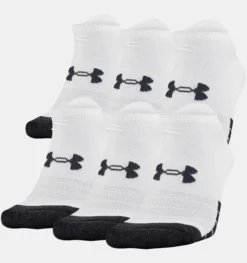 Under Armour Unisex No Show Sock 6-Pack -Fashion Clothing Under Armour Unisex No Show Sock 6 Pack WHITE 2 10790.1710523204