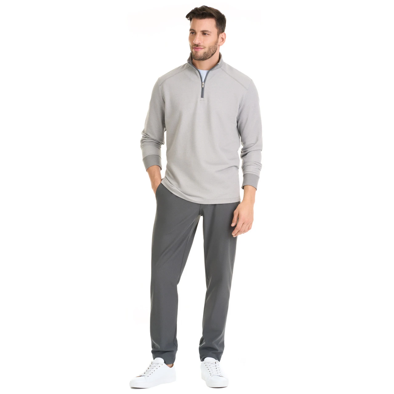 Van Heusen Essential Stain Shield 1/4 Zip 6 Van Heusen Essential Stain Shield 1/4 Zip - Image 6