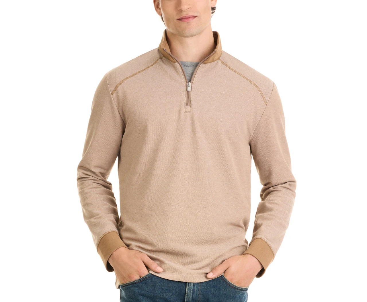 Van Heusen Essential Stain Shield 1/4 Zip
