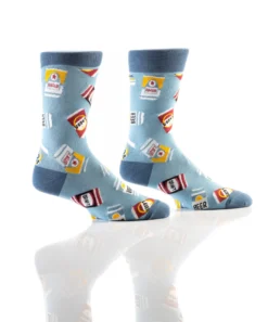 YO Sox Men's Beer Can Socks
