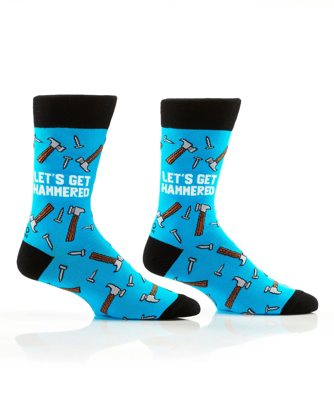 YO Sox Men's Let's Get Hammered Socks 1 YO Sox Men's Let's Get Hammered Socks